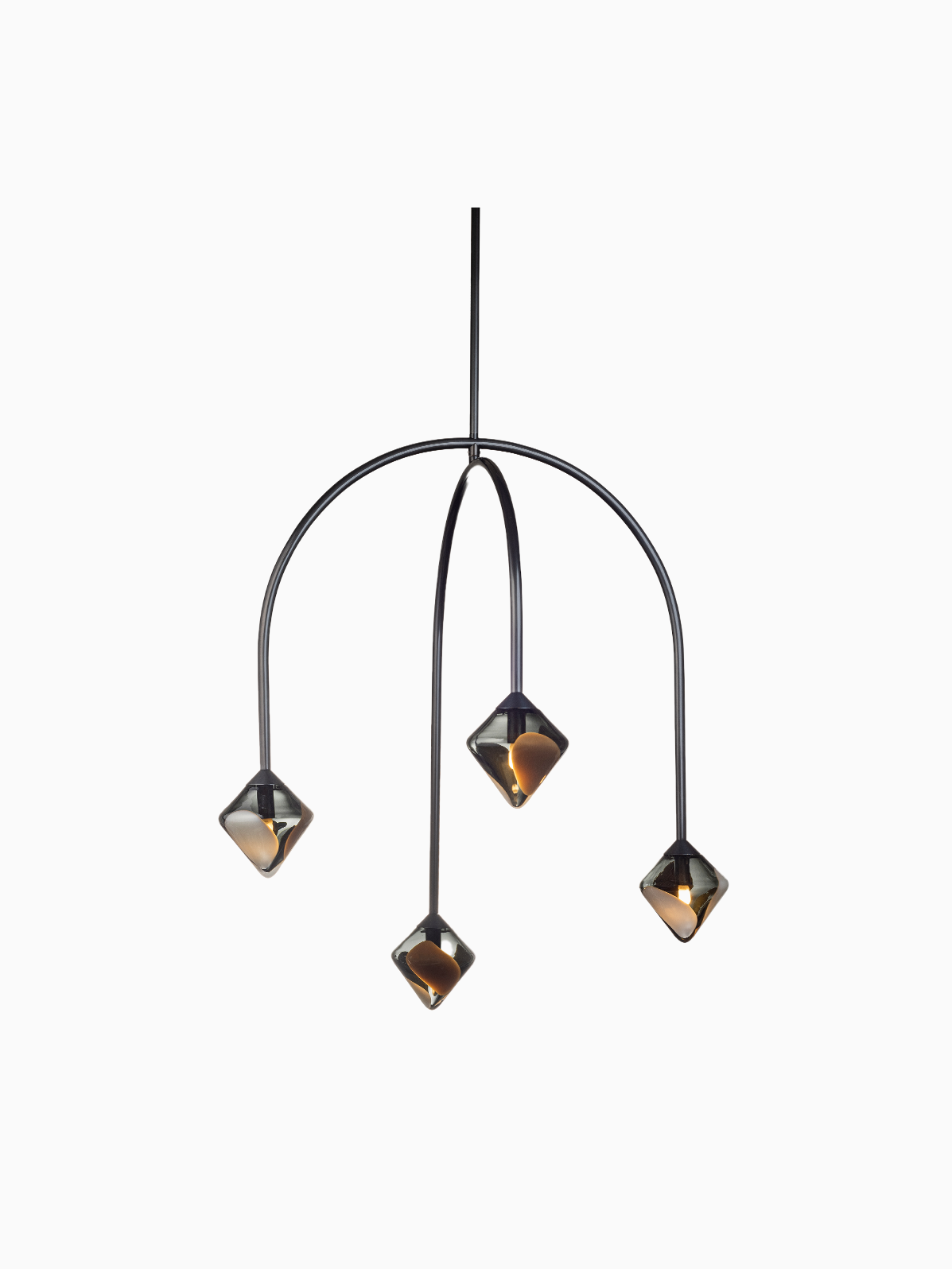 Koa Dark Bronze Chandelier