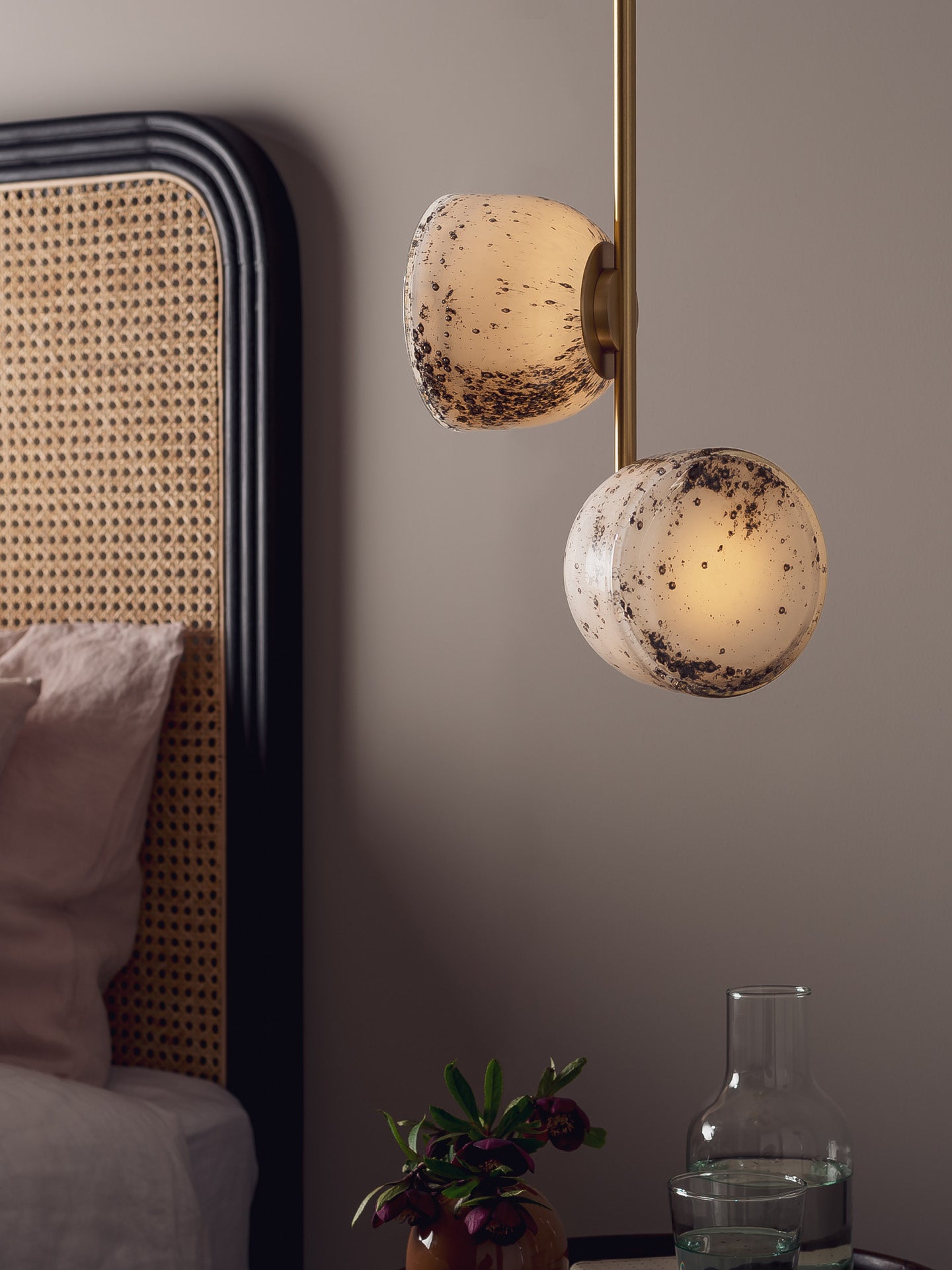 Orla 2 Light Vertical Pendant
