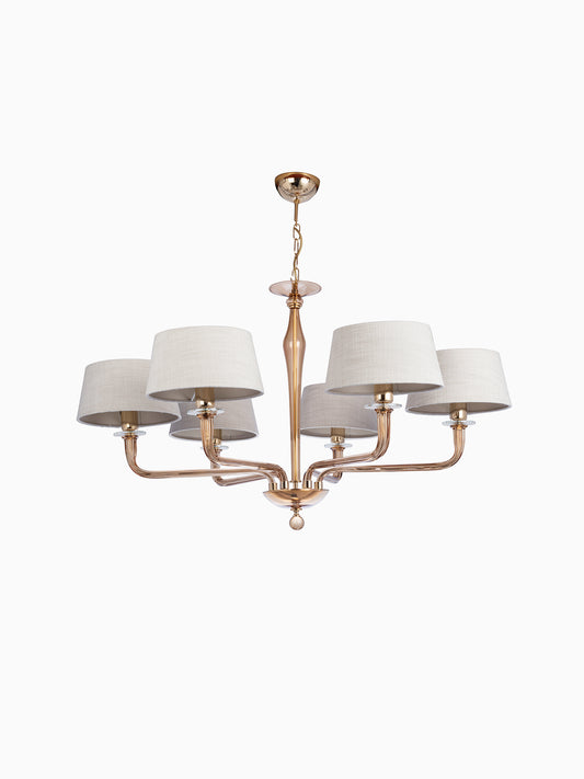 Czarina 6 Arm Chandelier