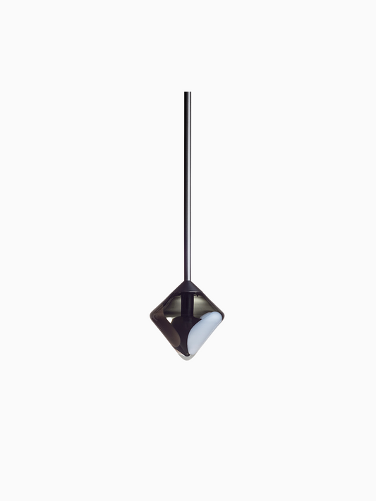 Koa Blackened Bronze Single Pendant