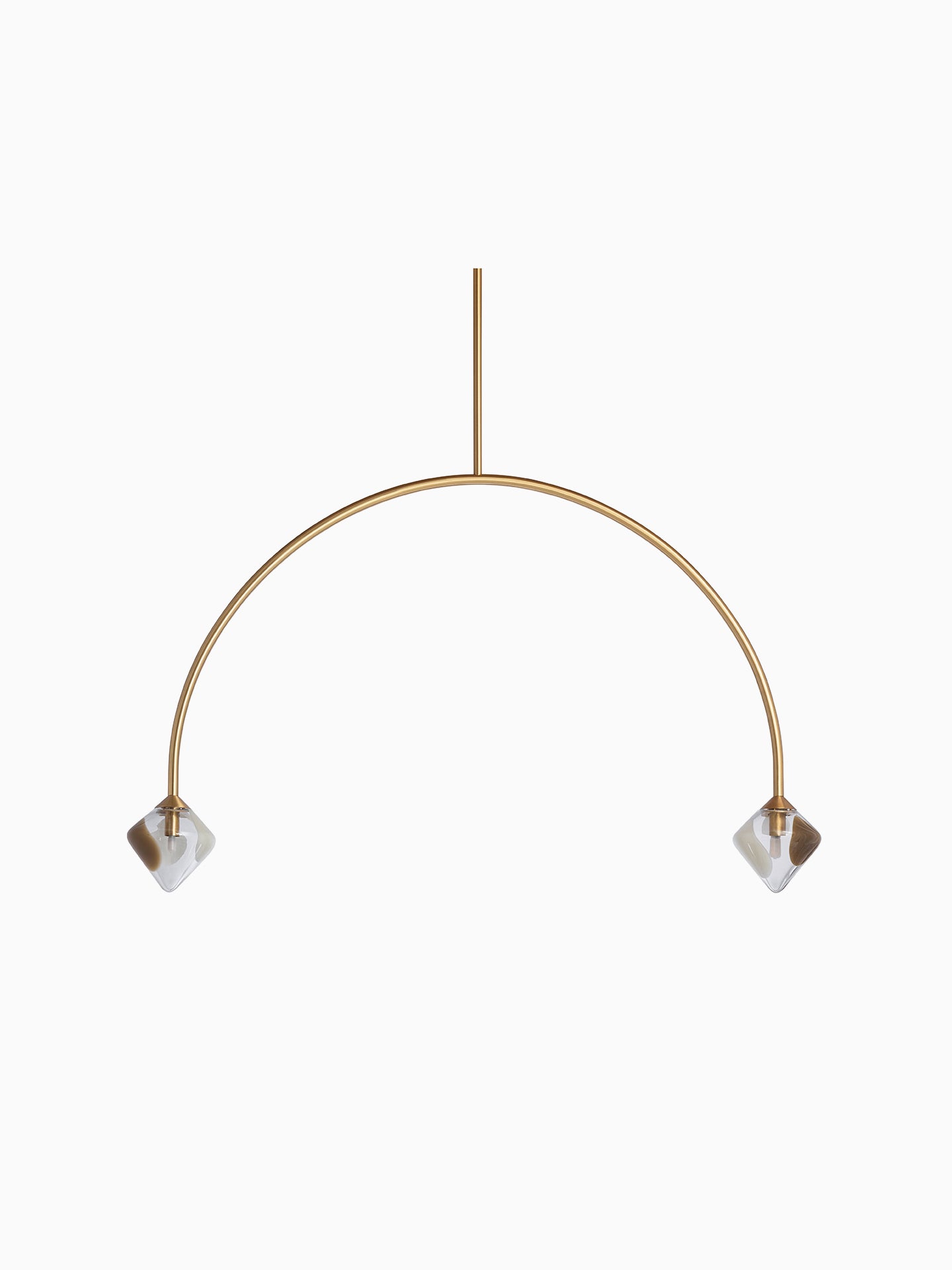 Koa Double Pendant