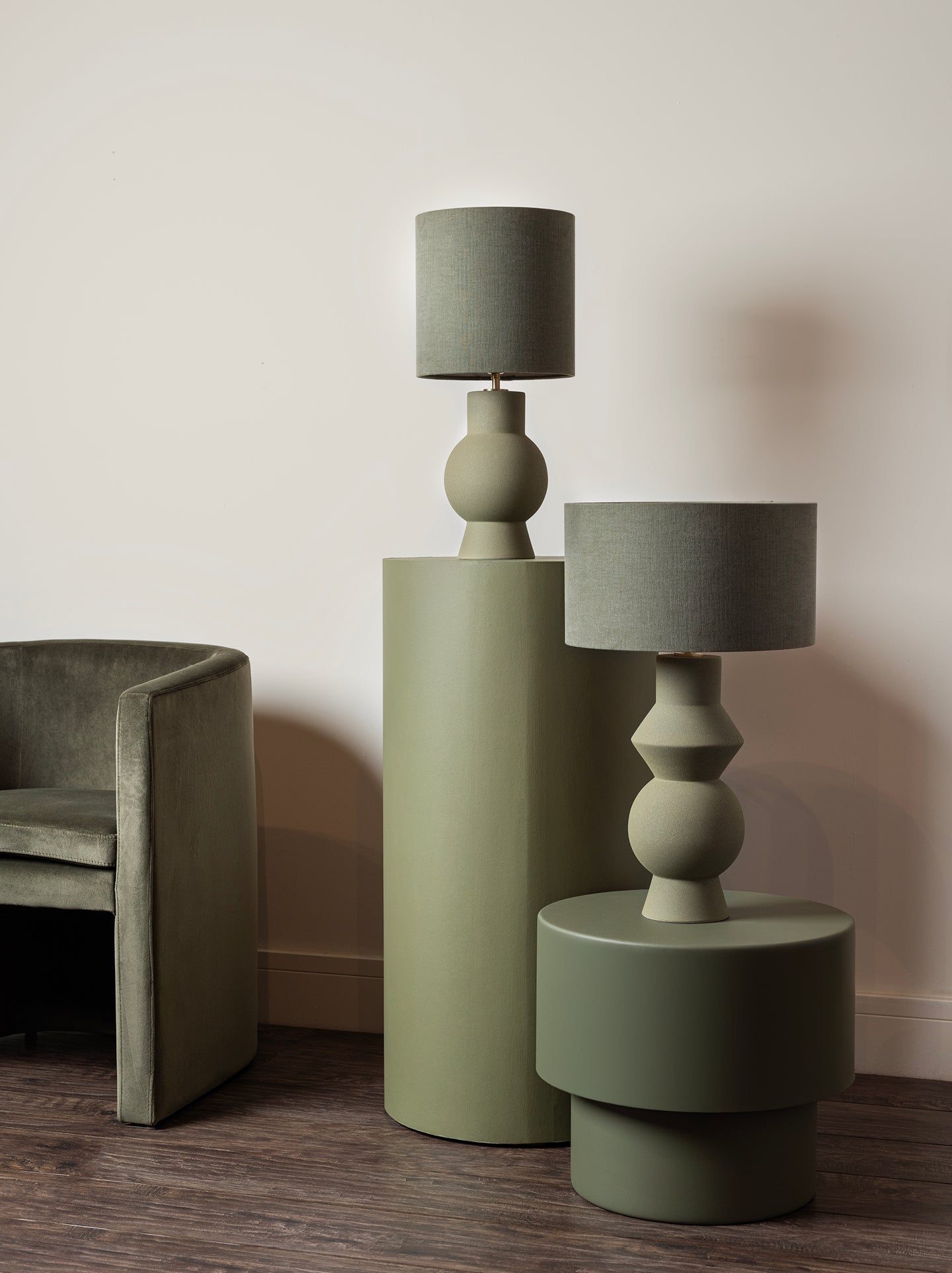 Aster Olive Table Lamp