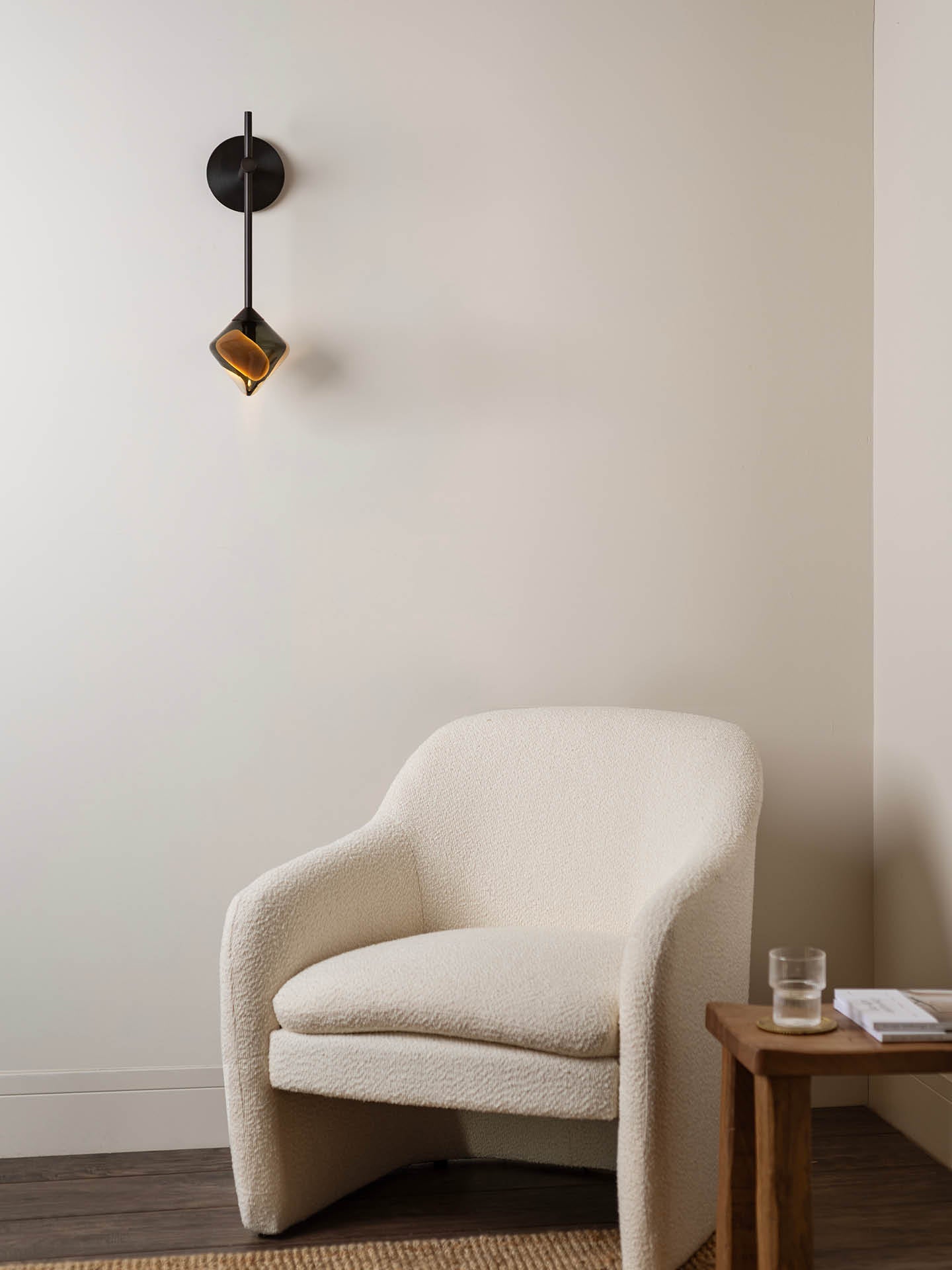 Koa Blackened Bronze Wall Light